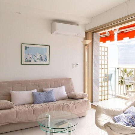 Air-Conditioned Apartment With Sea View And At The Foot Of The Beaches アンティーブ エクステリア 写真